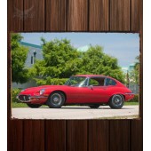 Металлическая табличка Jaguar E-Type V12 Coupe (Series III)